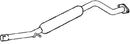 Klarius MA398L - Box With Centre Pipe  - Fits Mazda MX5 1.8i (NC,NC18)