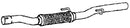 Klarius FT933P - Centre Pipe  - Fits Fiat Doblo 1.3JTD