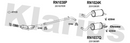 Klarius RN1038P - Centre Pipe  - Fits Renault Clio 1.5 dCI