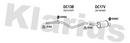Klarius DC13B - Centre Pipe  - Fits Dacia Duster 1.5 dCi