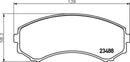 Mintex Brake Pad Set fits -Mazda Mitsubishi MDB1845 (also fits other vehicles)