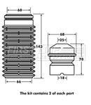 First Line Strut Protection Kit  - FPK7033