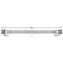 Borg & Beck Brake Hose  - BBH7656 fits Nissan Pixo 04/09-