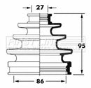 First Line Cv Joint Boot Kit  - FCB6061 fits Toyota Hi Lux, 4 Runner