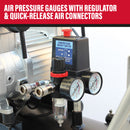 SIP QT AIR DD 4.5hp 150ltr Ultra Low Noise Oil-Free Direct Drive Compressor