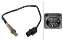 HELLA 6PA 358 221-251 Lambda Sensor - 6-pin connector