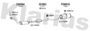Klarius CN556A - Box With Front Pipe  - Fits Citroen Berlingo 1.9D