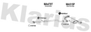 Klarius MA479T - Centre Pipe  - Fits Mazda CX-5 2.2 MZR-CD
