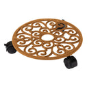 Draper Cast Iron Plant Caddy - 10063