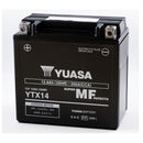 Yuasa 12V Maintenance Free VRLA Battery - YTX14-BS(CP) - 4 Year Warranty
