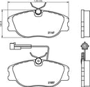 Mintex Brake Pad Set fits -Alfa Romeo MDB1518 (also fits other vehicles)