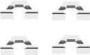 Textar Brake Pad Fitting Kit - 82075400