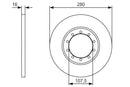 Bosch Brake Disc Pair Part No - 0986479R92