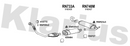 Klarius RN733A - Box With Centre Pipe  - Fits Opel Movano 2.5D
