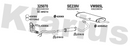 Klarius 325070 - Catalyst Type Approved Withpip  - Fits Audi Q2 1.0 TFSI  (GAB,GAG)
