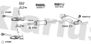 Klarius RN809L - Box With Centre Pipe  - Fits Renault Laguna 1.6i