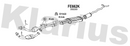 Klarius FE662K - Box With Tail Pipe  - Fits Ford Explorer 4.0i