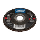 Draper 115mm Flap Disc 80G Alox - 82870