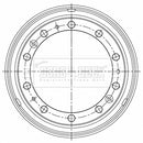 Borg & Beck Brake Drum - BBR32557