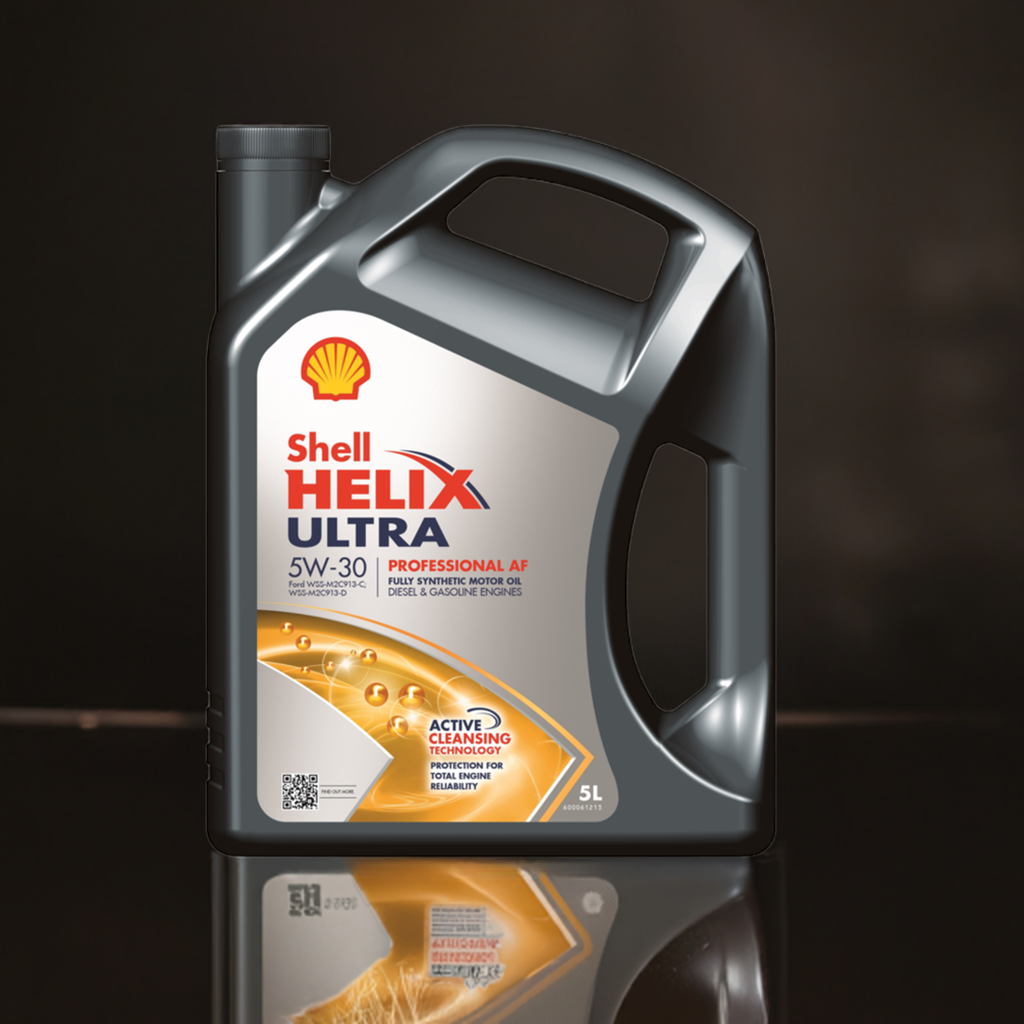 Synthetic Gas Shell Shell Helix Ultra Professional AF 5W30 Fully Synthetic - 5Ltr engine ...
