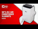 SIP 5-in-1 Air Conditioner 14,000BTU