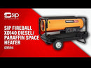 SIP FIREBALL XD140 Diesel/Paraffin Space Heater