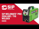SIP WELDMATE® PRO 200A DC TIG/ARC Inverter Welder