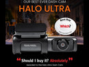 Road Angel Halo Ultra "Which Best Buy 2022" 4K Dash Camera, built on 64GB eMMC Memory, 5GHz Ultra-Fast WiFi, ADAS ,GPS Telematics,
