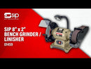 SIP 8" x 2" Bench Grinder / Linisher