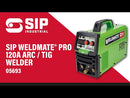 SIP WELDMATE® PRO 120A DC TIG/ARC Inverter Welder