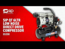 SIP QT AIR DD 0.75hp 6ltr Quiet Ultra Low Noise Oil-Free Direct Drive Compressor