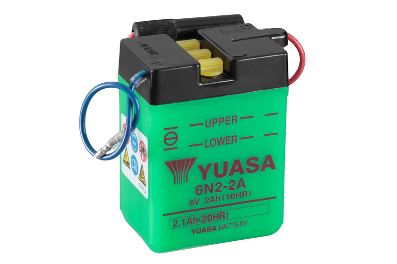 6N2-2A (DC) 6V Yuasa Conventional Battery (5470978506905)