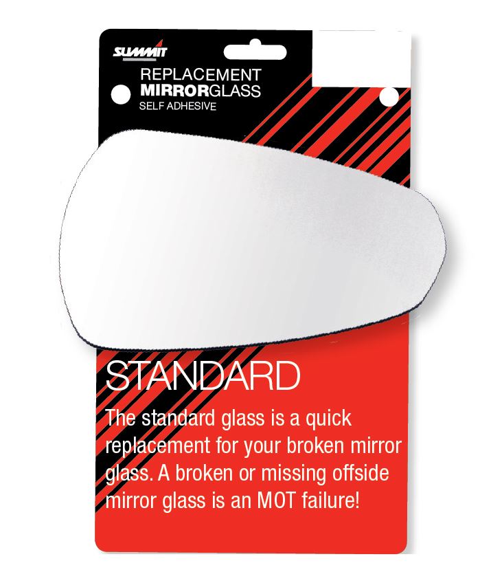 Summit Replacement Mirror Glass - MOUSRG1049
