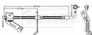 Borg & Beck Brake Hose  - BBH8292 fits Kia Optima 08/10-