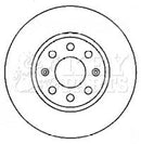 Key Parts Brake Disc Pair  - KBD4553 fits Fiat Grande Punto  05-