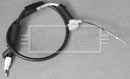 Borg & Beck Brake Cable - Front -BKB3397