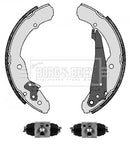 Borg & Beck Brake Shoe Kit  - BBS1072K fits VW Caddy 04-