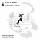 Borg & Beck Turbo Hose Part No -BTH1632