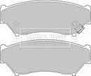 Borg & Beck Brake Pad Set - BBP1184 fits Suzuki Grand Vitara 01-05