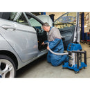 Wet and Dry Vacuum with Stainless Steel Tank and Integrated Power OutTake