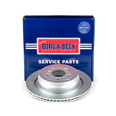 Borg & Beck Brake Disc Single  - BBD5822S fits Landrover R/Rover 3.0 TD6 06-