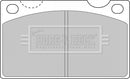 Borg & Beck Brake Pad Set - BBP1099 fits Volvo (F)