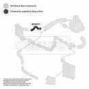 Borg & Beck Turbo Hose  - BTH1171 fits VAG Touareg,Q7 3.0d 03-