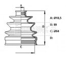 Borg & Beck Cv Joint Boot Kit Part No -BCB6378