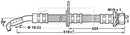 Borg & Beck Brake Hose  - BBH7216 fits Toyota Avensis T22