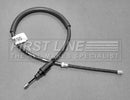 First Line Brake Cable- RH Rear - FKB1855 fits Peugeot 406 (rear drum) 96-