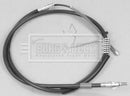 Borg & Beck Brake Cable- LH Rear - BKB2513 fits Transit RWD Chas Cab 00- (TRW)
