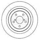 Borg & Beck Brake Disc Pair  - BBD4581 fits Subaru Legacy III 98-