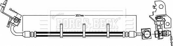 Borg & Beck Brake Hose Part No -BBH8565