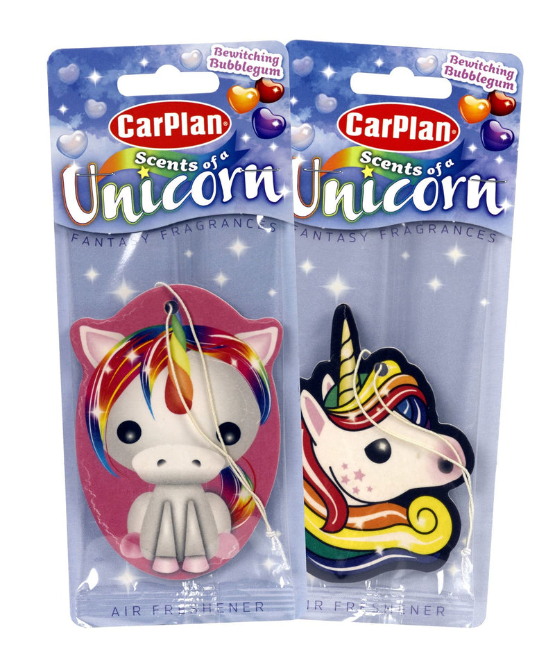 CarPlan Scents Of A Unicorn Mixed Pack Air Fresheners - Bubblegum
